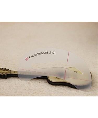 Frcolor 6Pcs Eyebrow Stencil Set - Perfect Grooming & Shaping Tool for Flawless Makeup - 3 Styles Available - Buy Online on GoSupps.com