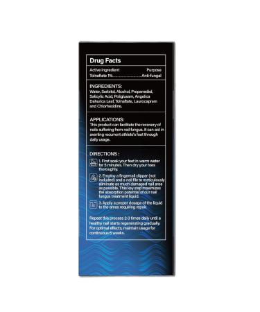 Effective Toenail Fungus Treatment - Repair & Renew Damaged Nails | 30ML Nail Fungus Solution - Buy Online on GoSupps.com