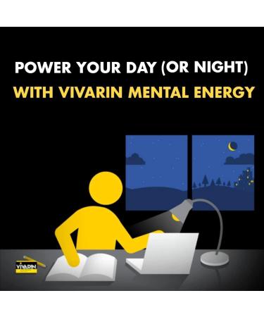 Vivarin Caffeine Alertness Aid 200mg - Pack of 2 x 40 Tablets | Fast International Shipping - Buy Online on GoSupps.com