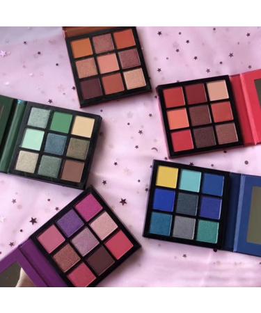 Buy 9 Color Pigmented Matte Eye Shadow Palette - Long Lasting & Vibrant Cosmetics for International Shipping - Buy Online on GoSupps.com