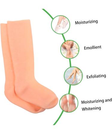 1 Pair Dry Foot moisturizing Socks Women's moisturizing Long Socks for Foot Care Lotion moisturizing Socks Full Foot Elastic Stockings moisturizing sebs Care - Buy Online on GoSupps.com