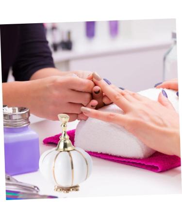 minkissy Nail Art Practice Holder Acrylic Nail Diy Nail Art Display Stand Nail Tips Stand Holders Fake Nail Display Magnetic Nail Kickstand Nail Stand Holder White Lip Gloss Earth Tones 5.4x3.5cm White - Buy Online on GoSupps.com