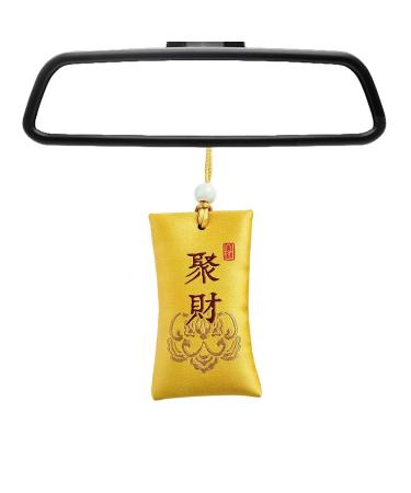 Buddhist Spiritual Salt Pouch - Spiritual Salt Pouch from China | Hope for Better Life 4 * 7cm Spiritual Salt Pouch from China for Offices Study Car Drawer Gather Wealth