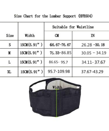 Adjustable Self-Heating Therapy Waist Belt - Lumbar Support & Back Support | Double Banded | Svart M - International Shipping Available - Buy Online on GoSupps.com