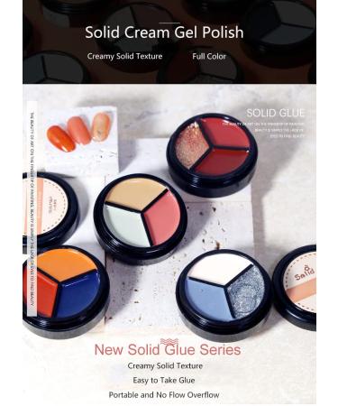 AIJIMEI 36 Colors Solid Nail Polish Gel Set - Glitter & Cream Soak Off Gel for DIY Manicure at Home - Buy Online on GoSupps.com