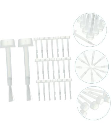 BESTYASH 200Pi ces Brosse Vernis Ongles de Pinceaux de Remplacement pour Outils de Brosse Ronde Longue pour Application Facile et Pr cise - Buy Online on GoSupps.com