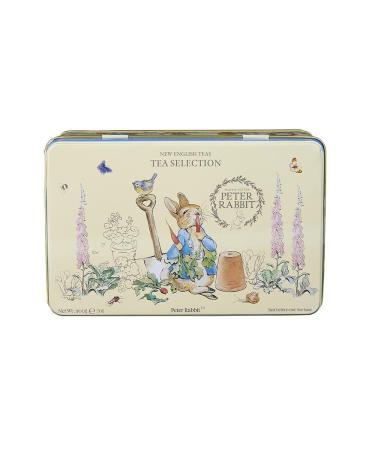 New English Teas Peter Rabbit Gift Tea Caddy with 100 English Tea Bag Selection - Beatrix Potter - Buy Online on GoSupps.com