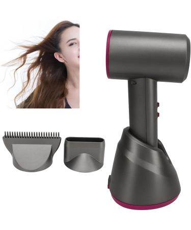 Hairdryer 100 240V Hot and Cold Air Buttons Cordless Hair Dryer Simplified Plug Rechargeable for Camping or Business Travel US Plug - Buy Online on GoSupps.com
