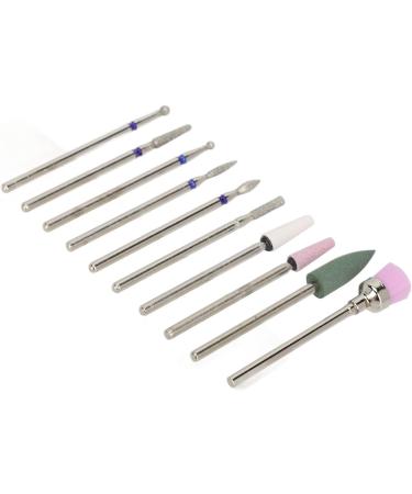 Nail Art Drill Bits Rough Surfaces Removal Tungsten Steel Ceramic Heads Easy Nail Shaping Less Dust Universal Compatibility - Buy Online on GoSupps.com