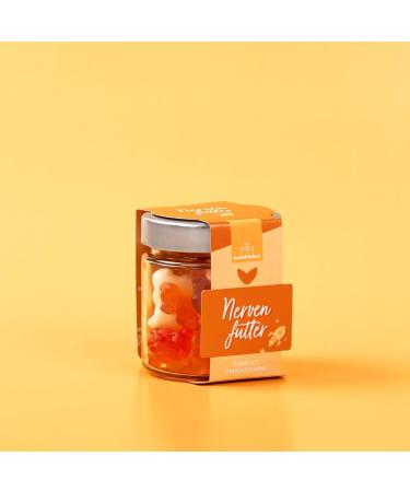 naschlabor Nerve-shaped gummy bears 120g for work students or everyday life in a handy storage jar a great gift for students - Buy Online on GoSupps.com