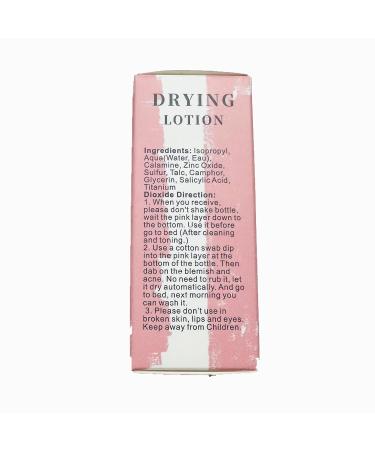 Acne Drying Lotion | Overnight Acne Treatment for Pimples & Blemishes | Fast Spot Treatment (1OZ) - International Shipping - Buy Online on GoSupps.com