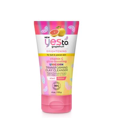 Yes To Grapefruit Vitamin C Glow-Boosting Unicorn Transforming Clay Cleanser