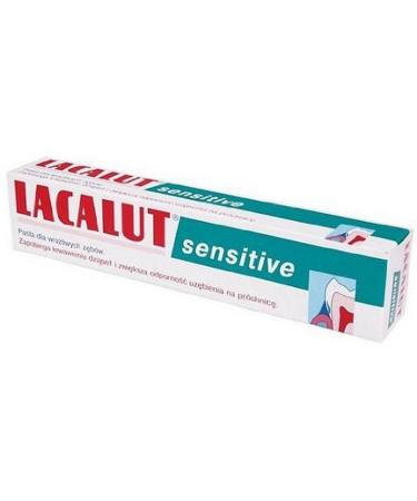 LACALUT Sensitive Toothpaste 75ml - Soothing Care for Sensitive Teeth | International Shipping Available - Buy Online on GoSupps.com