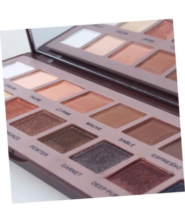 Angoily 16 Beauty Eye Makeup Warm Cosmetic Shadow Matte 1 count (Pack of 1) Chocolate - Buy Online on GoSupps.com