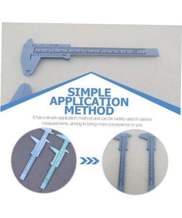 FOMIYES 5pcs Eyebrow Measuring Ruler Make up Kit Plumbing Tools Eyebrow Ruler Student Face Plastic Ruler - Buy Online on GoSupps.com