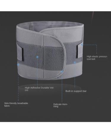 Back Brace Lumbar Support Waist Trainer Belt Posture Correction Lower Back Support Breathable Lumbar Back Brace Waist Belt(Black Large) Large Black - Buy Online on GoSupps.com
