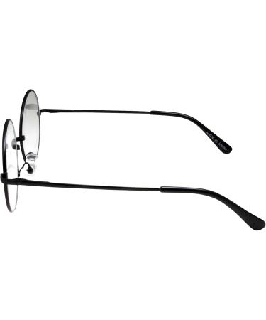 Buy grinderPUNCH Non-Prescription Round Frame Glasses - Clear Lenses Small Black | International Shipping Available - Buy Online on GoSupps.com