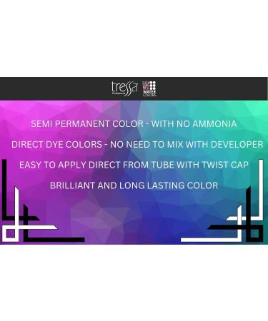 Watercolors DD Intense Semi-Permanent Hair Color - Plum Fuchsia | Ultra-Vibrant Ammonia-Free | 3 Fl Oz - Shop Internationally - Buy Online on GoSupps.com