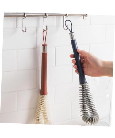 Gleavi Cleaning Glass Brush - 1 Piece Cup & Water Bottle Cleaner | Household & Nipple Bottle Washing Brush - Buy Online on GoSupps.com