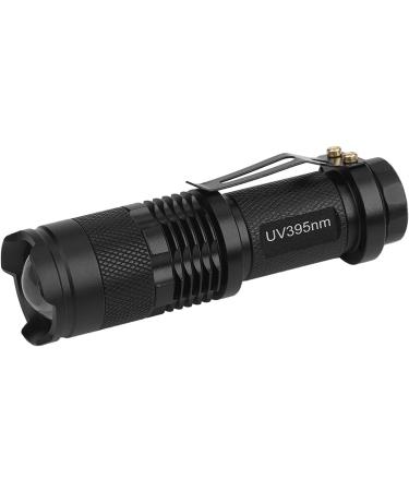 Zerodis Purple Flashlight - 395/365 Nm Black Light for Pets & Invisible Ink Detection | Portable UV Light for Urine Stains & Mini-Tubes - Buy Online on GoSupps.com