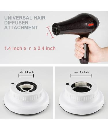 BestTrendy Universal Hair Diffuser for Curly & Natural Hair - Adjustable Attachment for Blow Dryers - Perfect Gift for Women, Moms & Girls - Buy Online on GoSupps.com