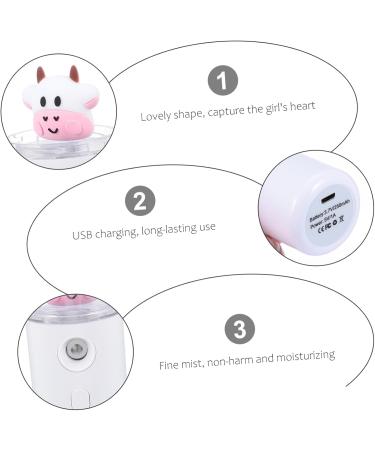 AUTSUPPL Moisturizer Face Humidifier Pocket Size Humidifier Mini Face Mist White Plastic Material - Buy Online on GoSupps.com