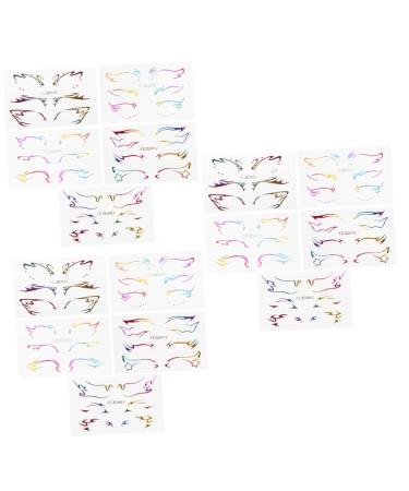 Healvian Healvian 15 Sheets Eyeliner Stickers Butterfly Eyeliner Stickers Eyeshadow Stickers Star Eyeliner Stickers Temporary Eye Makeup Stickers Temporary Eyeliner Stickers Eyeliner Stickers