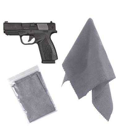 2 Pack Gun Cleaning Cloth Care Microfiber Silicone Reel Gun Rags-12 12" Polishing Gun Cleaning Tool Firearm Accessories Cleaning Products for Pistol Handgun Rifle Shotgun