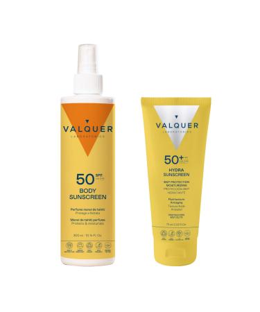 Sunscreen Pack. HYDRA 50 SUNSCREEN FACE SUNSCREEN + BODY PROTECTIVE CREAM SPF50