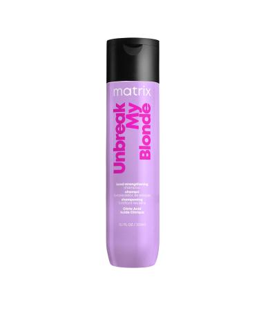 Matrix Gentle & Fortifying Shampoo for Colored & Sensitized Blonde Hair With Citric Acid Sulfate Free Total Results Unbreak My Blonde 300 ml