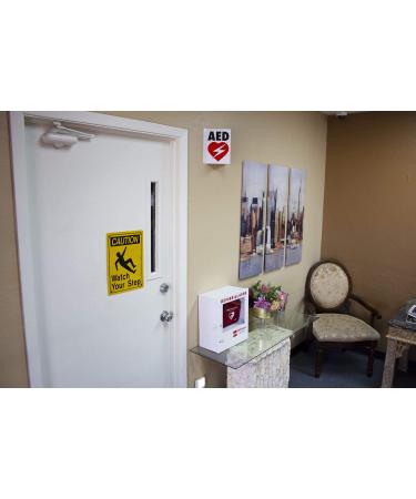 CPR Savers Foldable Panel AED Wall Sign for Public Places - 1 Pack - Buy Online on GoSupps.com