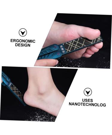 VINTORKY 1pc Foot File Foot Rubbing Tool Pedicure File Foot Scraper Tool Power Tools Foot Cleaning Scraper Cleaning Tools Scraper Remover Foldable Ultra-White Glass - Buy Online on GoSupps.com