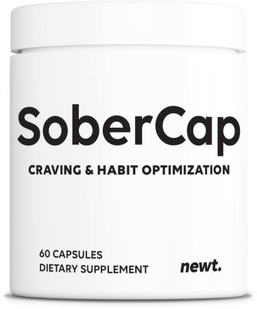 SoberCap Natural Drug Recovery Supplement | Alcohol Craving Blocker & Stop Craving Alcohol Pill for Addiction Support | Motivation Focus Drive and Mood Clarity | Made in USA | 60 Capsules