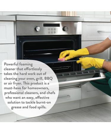 GLEAN Oven Grill Air Fryer & BBQ Cleaner | FOAMING CLEANER | Air Fryer Cleaner | Barbecue Cleaner | Kitchen Cleaner & Degreaser For Burnt On Grease & Food Spills | No-Scrub Formula | 400ml 1 - Buy Online on GoSupps.com
