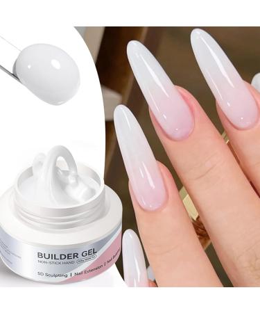  Paodduk Nail Sculpting Gel - Solid Gel for Nail Extensions 6cl - Non-Sticky Manicure Design Creator for Women Sculpting Extension Painting Art - Buy Online on GoSupps.com