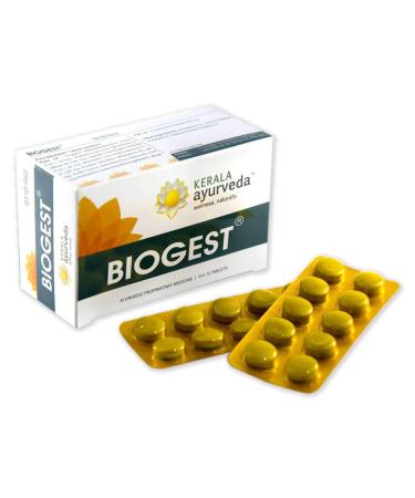 Keral-Ayurvedic Bio Gest Tablets for Immunity Support Respiratory Health and Skin Care 100 Count