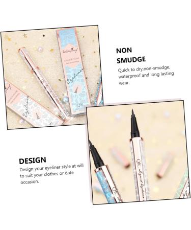 NOLITOY No Smudge Eyeliner Liquid Eyeliner Waterproof Black Eyeliner Women Eyeliner Lotion Miss Eyes - Buy Online on GoSupps.com