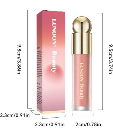 Liquid Stick | Multi-Stick Buildable Stick - Creamy Lightweight Blam for Cheeks Eyes and Lips Adds Color Valentine's Day Haoying 2# - Buy Online on GoSupps.com