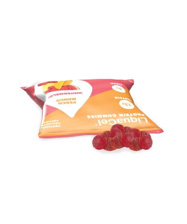 LiquaCel Protein Gummies - Peach Mango & Watermelon - 13g Protein - International Shipping Available - Buy Online on GoSupps.com