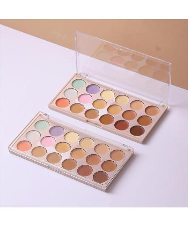 Contour corrector color corrector 18-color illuminating full-coverage cream | Waterproof concealing makeup for the skin - Buy Online on GoSupps.com