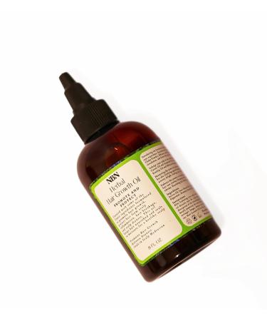 Hair Growth Oil - Herbal Formula with Rosemary Peppermint & Hibiscus | Potent Hair Regrowth Serum & Moisturizer | International Shipping Available - Buy Online on GoSupps.com