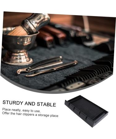 Beaupretty Salon Tool Bread Trimmer & Hair Clipper Rack - Stylish Storage for Barbershop & Home Accessories - 39.2x22.5cm Black - Buy Online on GoSupps.com