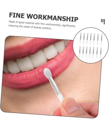 Didiseaon 1 Set Lip Gloss Brush Cosmetic Miss Silica Gel Makeup Tools White 5X1X0.5CM White - Buy Online on GoSupps.com