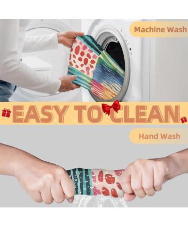 Plaid Leopard Stripes Beard Bib Apron | Beard Hair Catcher for Men | Perfect Gift for Father's Day Anniversary & Christmas - Buy Online on GoSupps.com