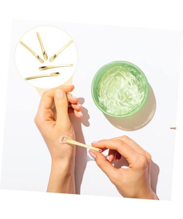 Ipetboom 30 Pcs Face Cream Scoop - Skincare Mask Spatula Applicator for Eyes & Lipstick | Eco-Friendly Zinc Alloy Makeup Tools - Buy Online on GoSupps.com