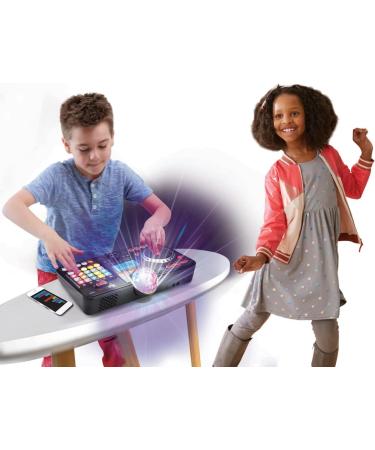 Buy VTECH Kidi DJ Mix - 10-in-1 Bluetooth DJ Mixing Desk for Kids (Ages 6-12) | Fun Music Effects & Multicolored Launchpad - Buy Online on GoSupps.com
