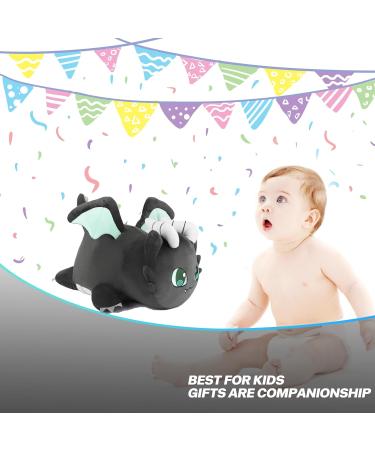 LAIBUY Cat Plush Pillow - Soft Kawaii Anime Kitten Hugging Toy for Kids - Black - Buy Online on GoSupps.com