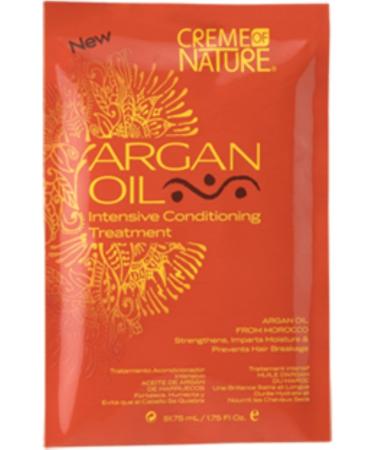 Creme of Nature Argan Oil Intensive Conditioning Treatment 1.75 oz (Pack of 9)