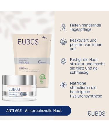 EUBOS Antiaging Hyaluron Repair Filler Day Navulzak 50 ml - Buy Online on GoSupps.com