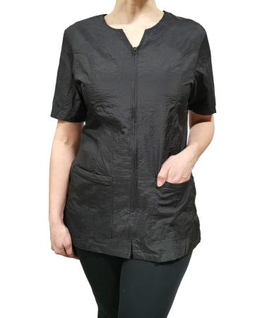 Personalized Charlene Haley Jacket with Name & Logo Embroidery | for Stylists, Barbers & Groomers | Small Black - Buy Online on GoSupps.com